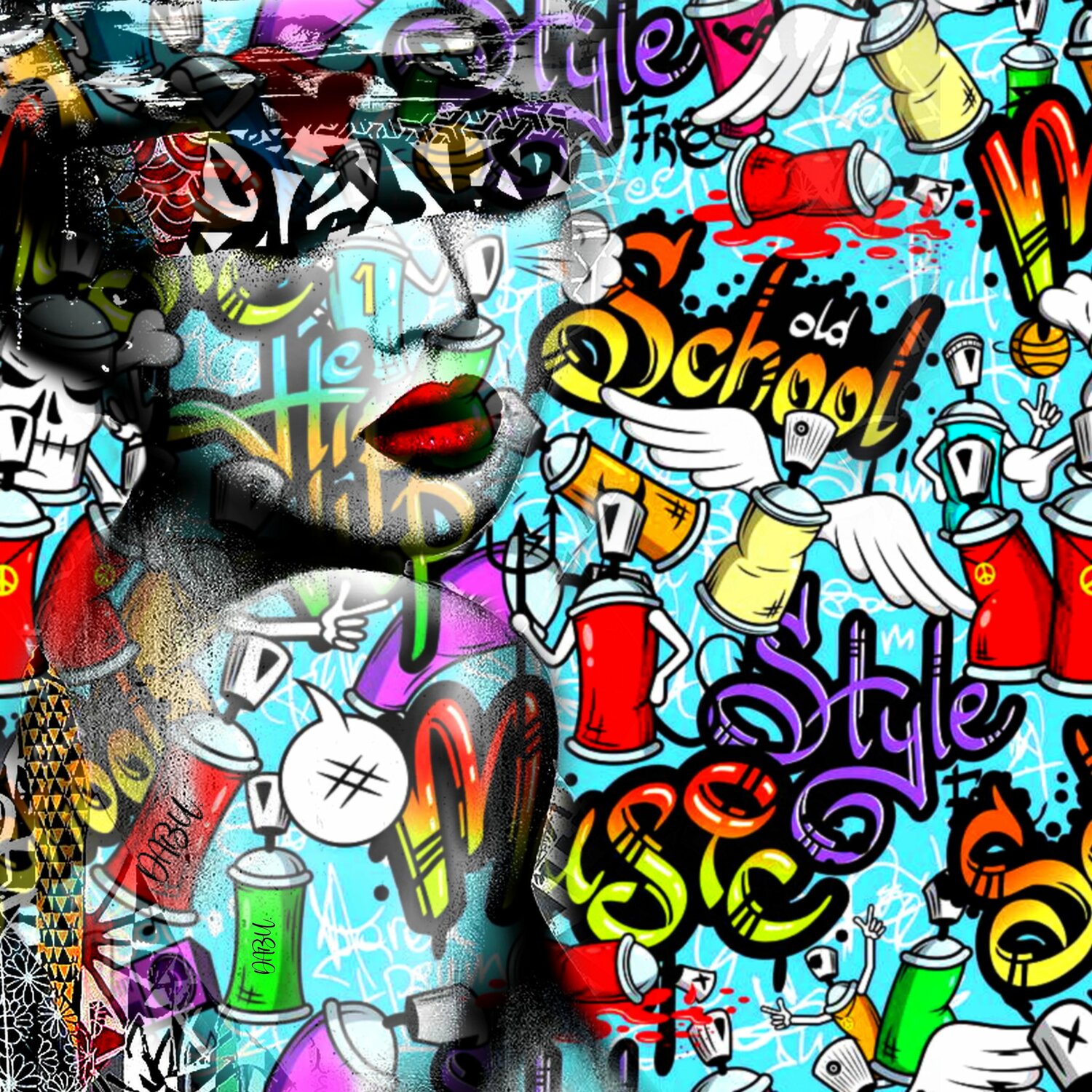 STREET ART, POP ART..F Daniel Burgraeve Digital zu verkaufen