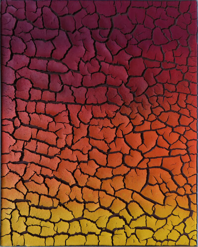 Horizonte encendido by Pin Vega, 회화 for Sale on Singulart