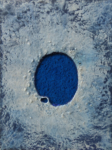 Ibón de coronas di Pin Vega, Pittura in vendita su Singulart