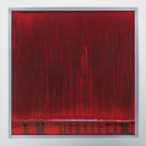 Red rain von Pin Vega, Malerei kaufen auf Singulart