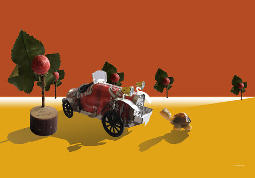 Auto di piero gentilini, Digitale in vendita su Singulart