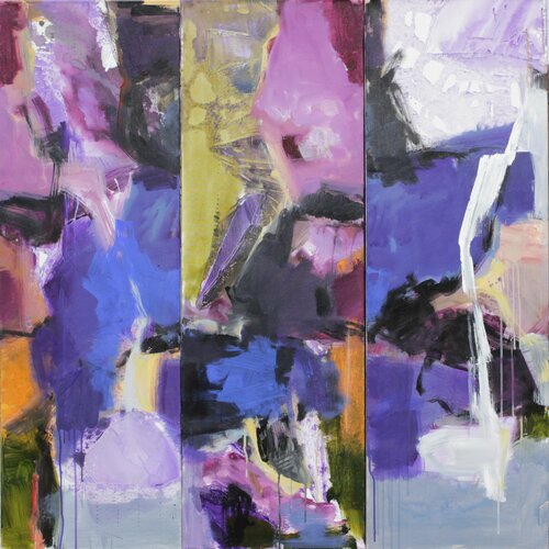 just a moment (Triptychon) di Josef Thalhofer, Pittura in vendita su Singulart