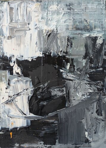 Schwarz di Josef Thalhofer, Pittura in vendita su Singulart