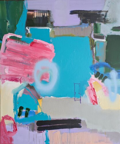 Komposition Nr.: 01 van Josef Thalhofer, Schilderij te koop op Singulart
