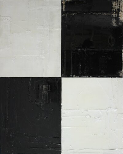 Schwarz-weiss di Josef Thalhofer, Pittura in vendita su Singulart