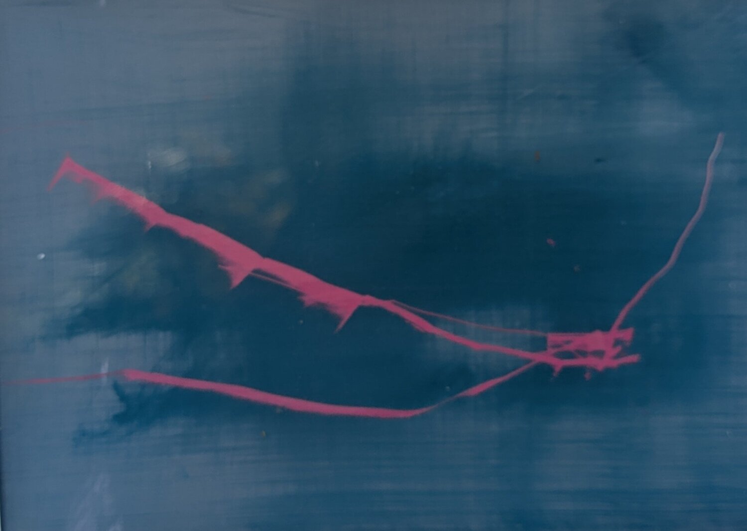 Begegnung No. 1 Josef Thalhofer Original painting for sale