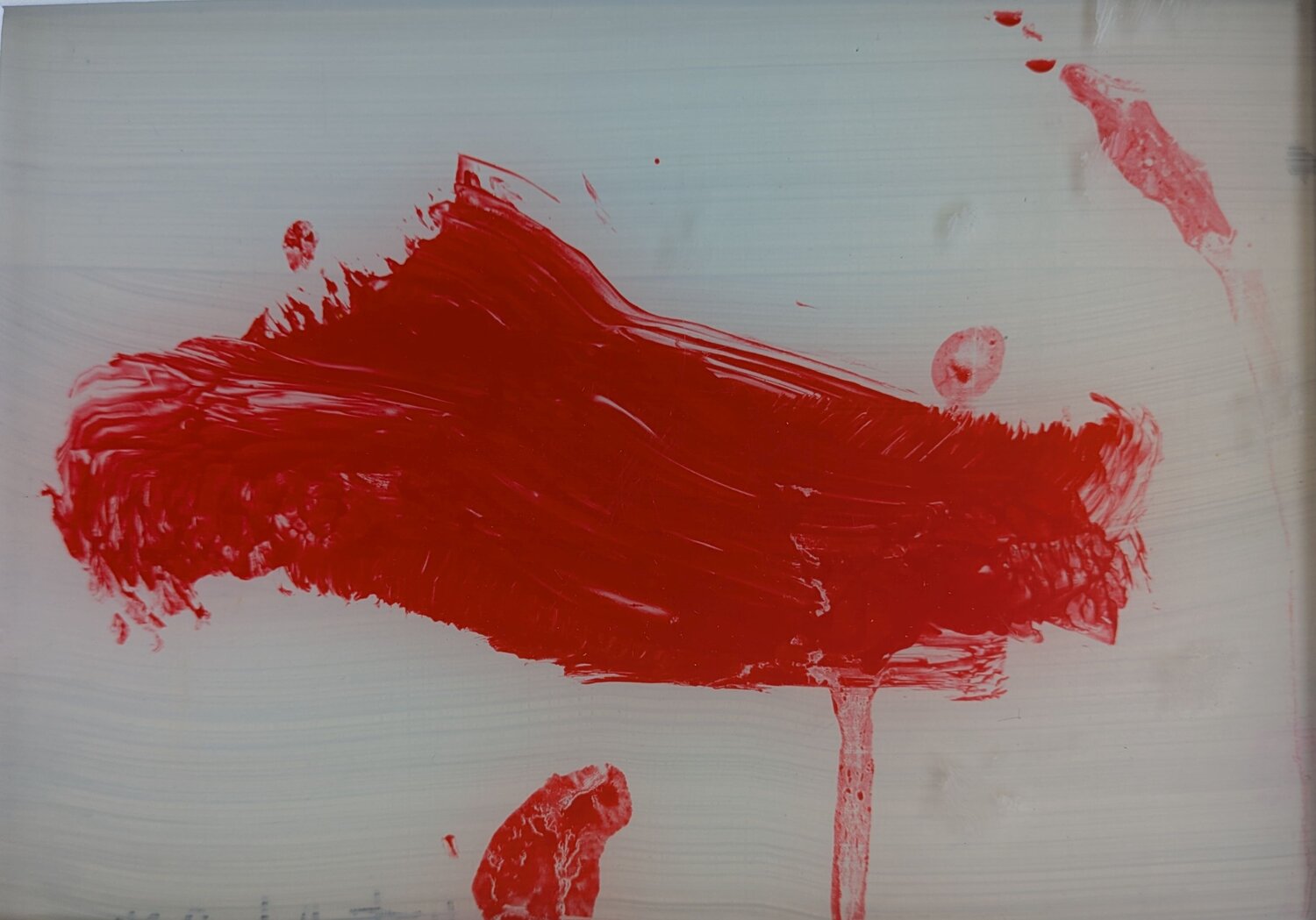 Flamingorot Josef Thalhofer Pintura original en venta