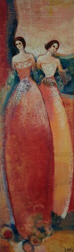 BAL DE NUIT by Elisabeth Coudol, Painting for Sale on Singulart