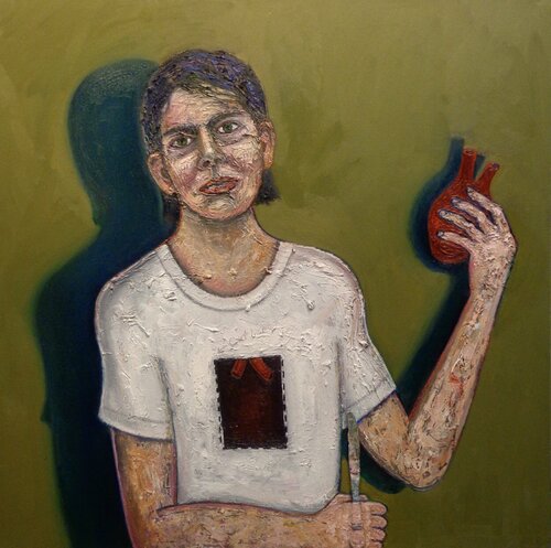 Self- Portrait by Daniel Genova, Painting for Sale on Singulart