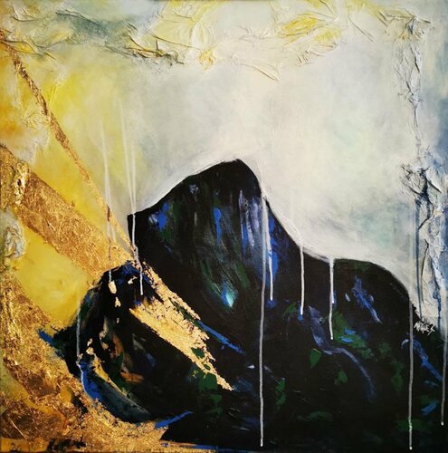 JAHRESLOSUNG 2020 von Natalie Schwarz, Malerei kaufen auf Singulart