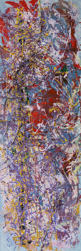 TANGLED THOUGHTS di Natalie Schwarz, Pittura in vendita su Singulart