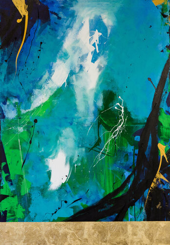 ...To Earth by Natalie Schwarz, 회화 for Sale on Singulart