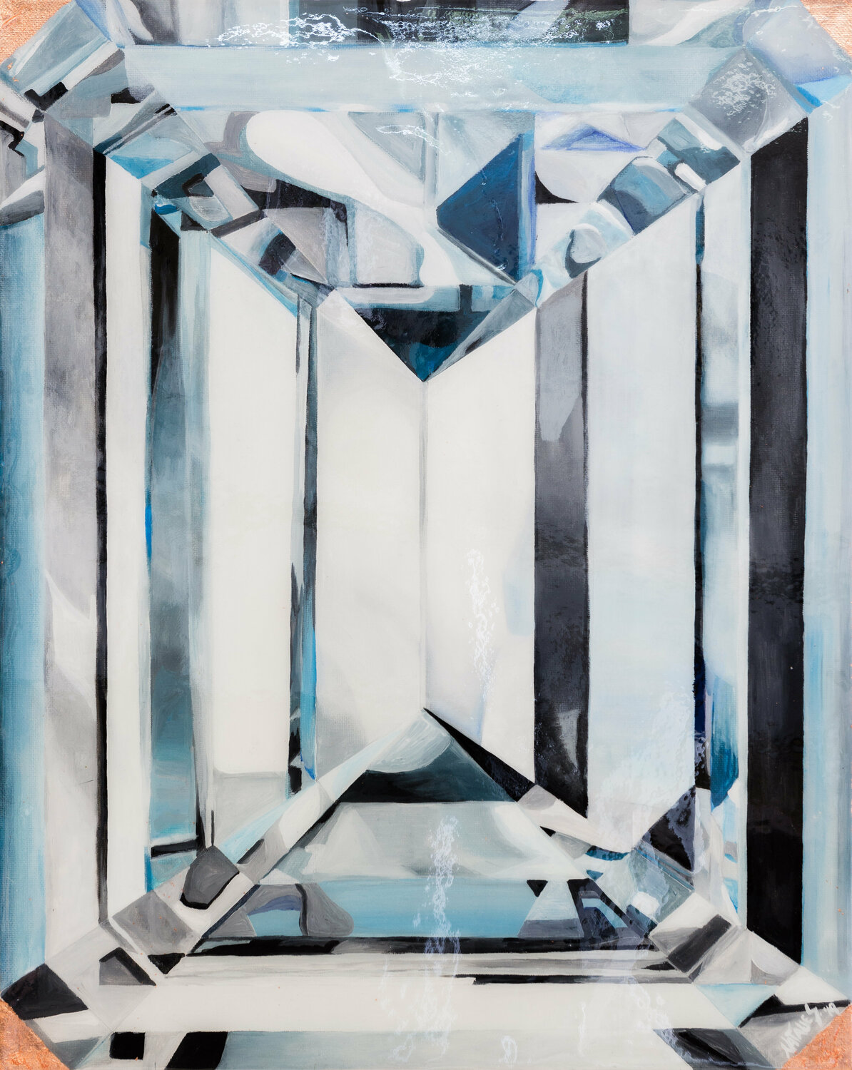 Diamonique Natalie Schwarz