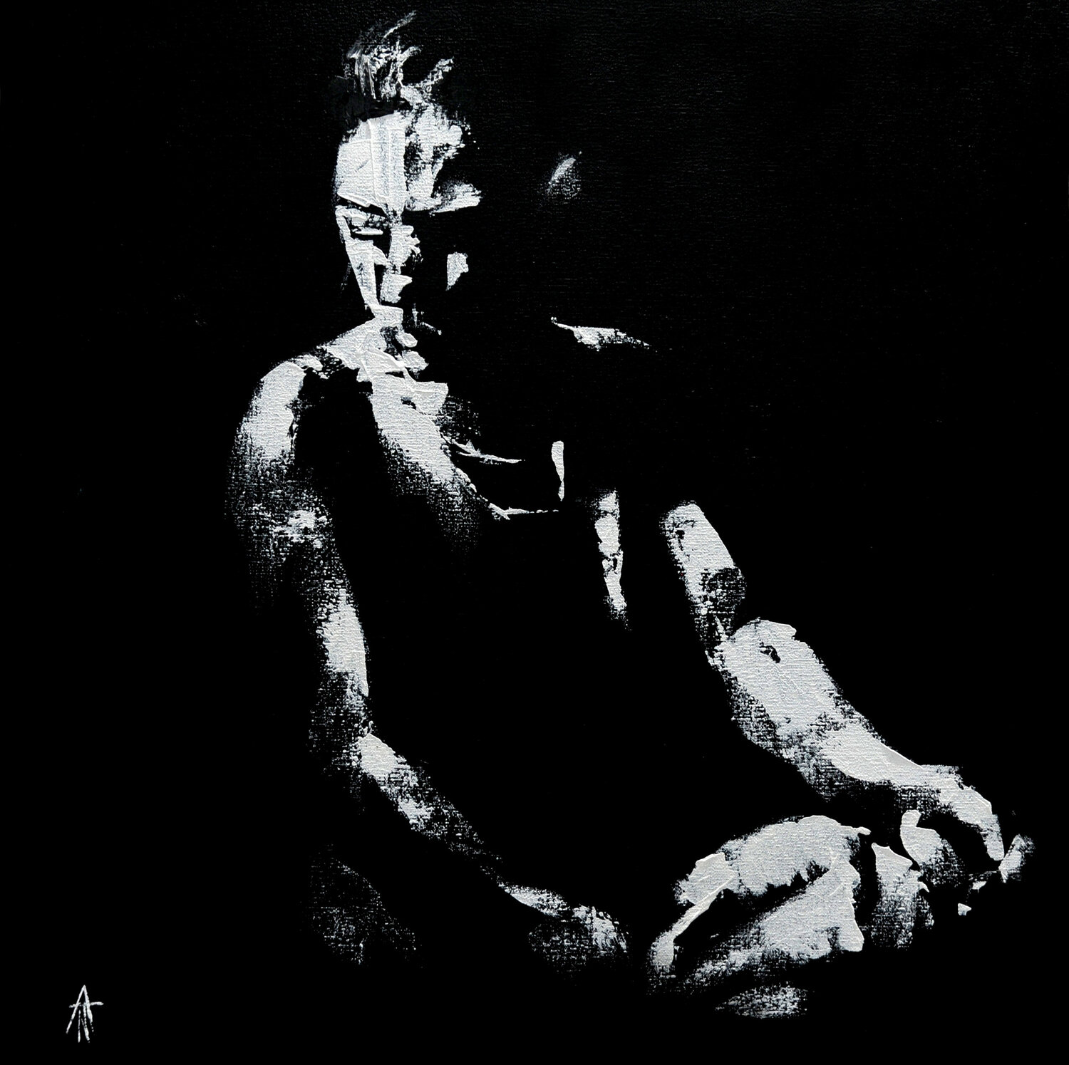 Inner reflections Anthony de Klerk Original painting for sale