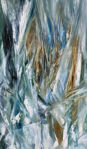 Ice eagle van Khrystyna Kozyuk, Schilderij te koop op Singulart
