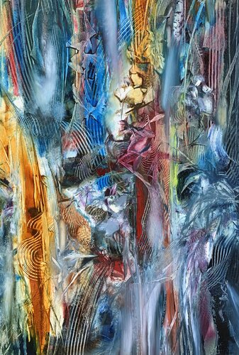 Mystical garden van Khrystyna Kozyuk, Schilderij te koop op Singulart