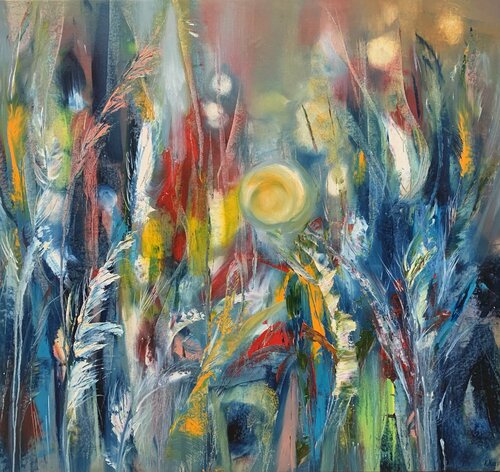 Indian summer van Khrystyna Kozyuk, Schilderij te koop op Singulart