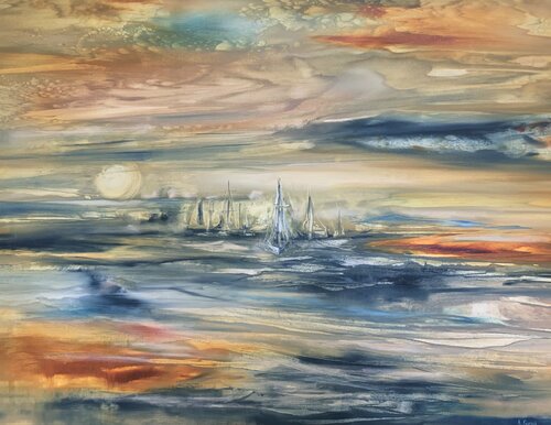 Ocean Sunset Khrystyna Kozyuk