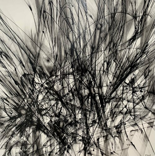 Line Art van Khrystyna Kozyuk, Schilderij te koop op Singulart