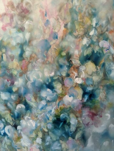 Spring blossom van Khrystyna Kozyuk, Schilderij te koop op Singulart