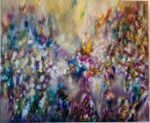 Spring blossom van Khrystyna Kozyuk, Schilderij te koop op Singulart