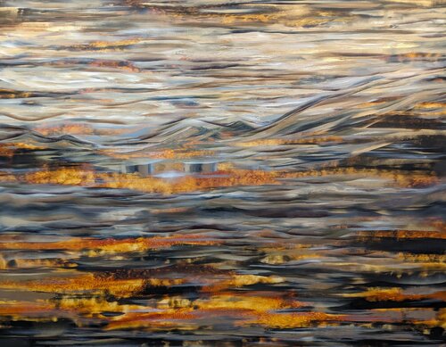 Mountain view van Khrystyna Kozyuk, Schilderij te koop op Singulart