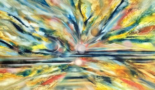 Lumerian Dream van Khrystyna Kozyuk, Schilderij te koop op Singulart