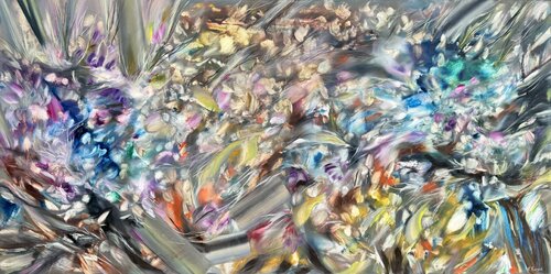 Garden Bloom II di Khrystyna Kozyuk, Pittura in vendita su Singulart