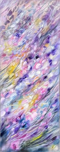Purple Rain II van Khrystyna Kozyuk, Schilderij te koop op Singulart