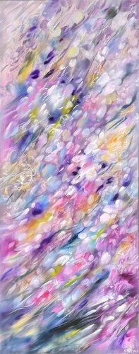 Purple Rain III van Khrystyna Kozyuk, Schilderij te koop op Singulart