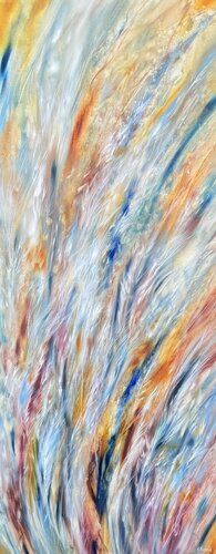 Heaven’s Feathers II van Khrystyna Kozyuk, Schilderij te koop op Singulart