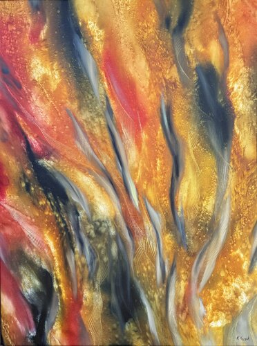 Canyon Secrets I di Khrystyna Kozyuk, Pittura in vendita su Singulart