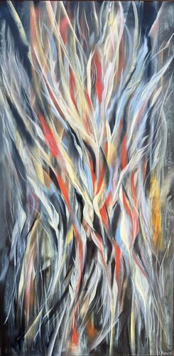 Blackbird of Paradise II von Khrystyna Kozyuk, Malerei kaufen auf Singulart