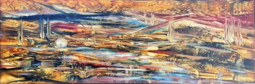 Tuscan Sun I di Khrystyna Kozyuk, Pittura in vendita su Singulart