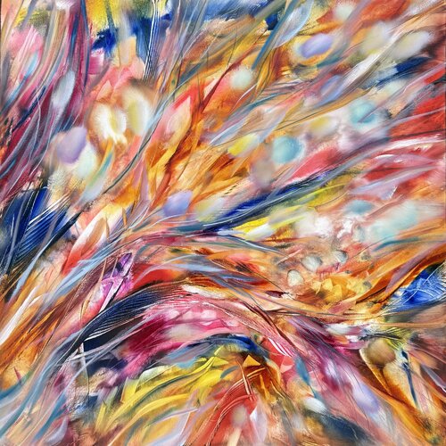 Jubilation di Khrystyna Kozyuk, Pittura in vendita su Singulart