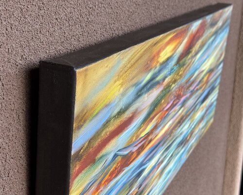 Heaven's Horizon di Khrystyna Kozyuk, Pittura in vendita su Singulart