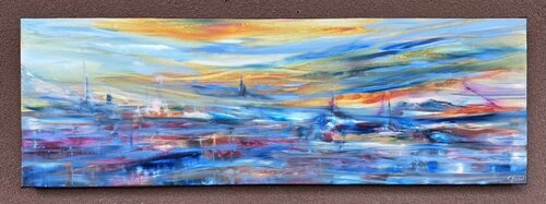Sailing's Mystery di Khrystyna Kozyuk, Pittura in vendita su Singulart