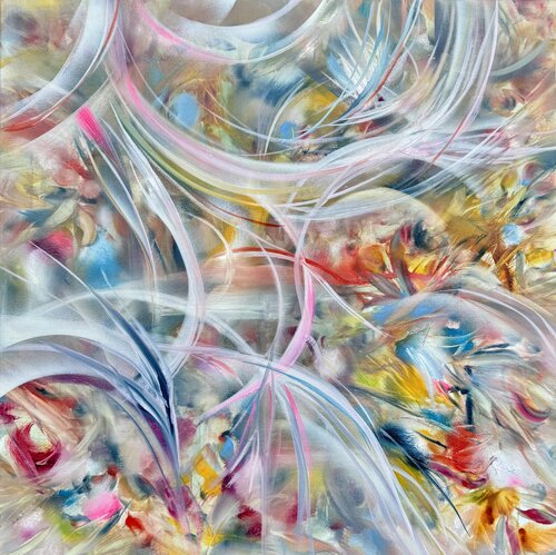 Trifecta 1 van Khrystyna Kozyuk, Schilderij te koop op Singulart