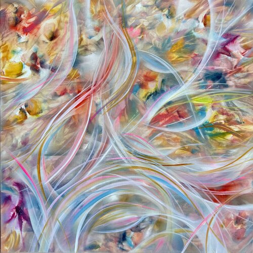Trifecta 2 van Khrystyna Kozyuk, Schilderij te koop op Singulart