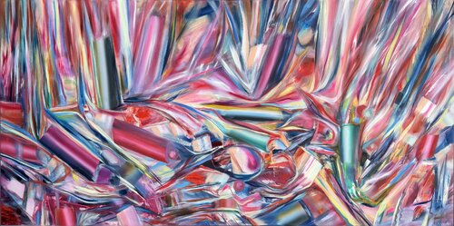 Power Play di Khrystyna Kozyuk, Pittura in vendita su Singulart