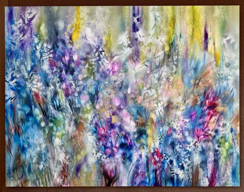 Full Bloom van Khrystyna Kozyuk, Schilderij te koop op Singulart