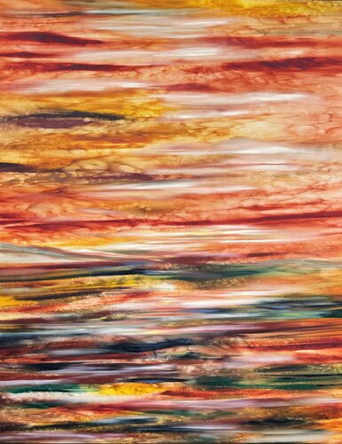 Embers of the Horizon van Khrystyna Kozyuk, Schilderij te koop op Singulart