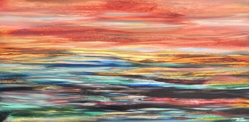 Evening Mirage 1 van Khrystyna Kozyuk, Schilderij te koop op Singulart