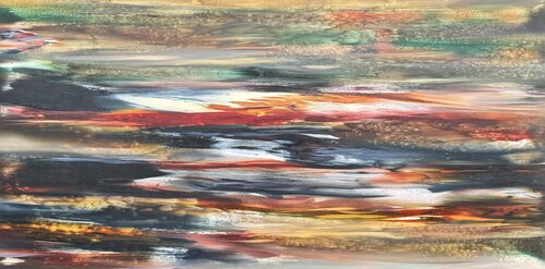 Evening Mirage 4 par Khrystyna Kozyuk, Peinture en vente sur Singulart