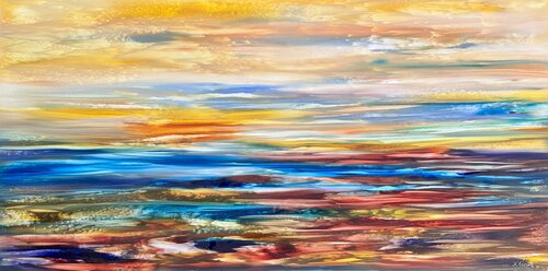 Evening Mirage 5 by Khrystyna Kozyuk, Painting for Sale on Singulart
