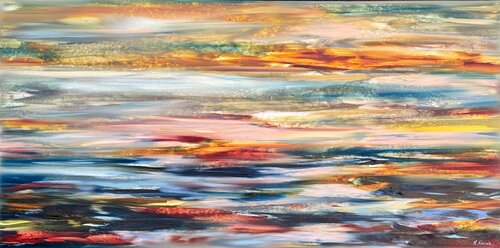 Evening Mirage 6 by Khrystyna Kozyuk, Painting for Sale on Singulart