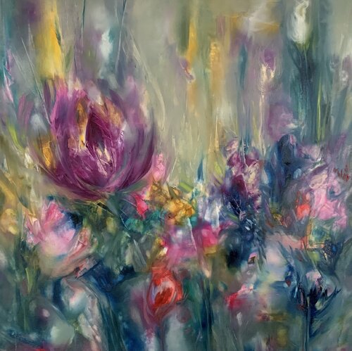 In light of New Day van Khrystyna Kozyuk, Schilderij te koop op Singulart