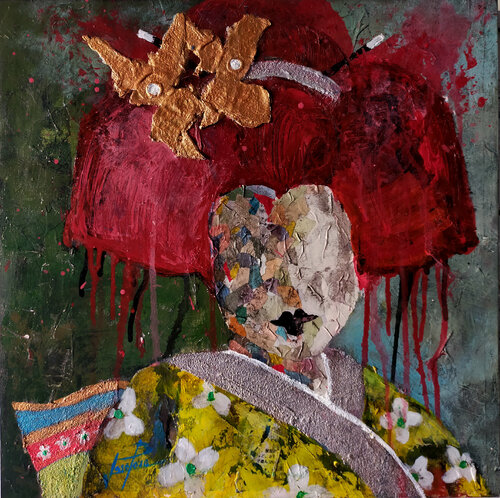 SERIE GEISHA 00042 di Josep Pozo, Pittura in vendita su Singulart