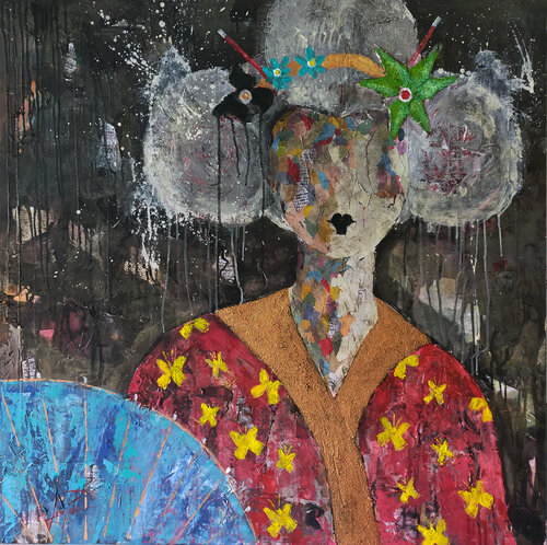 SERIE GEISHA 00050 von Josep Pozo, Malerei kaufen auf Singulart