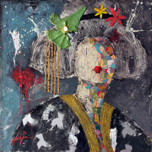 SERIE GEISHA 00053 par Josep Pozo, Peinture en vente sur Singulart